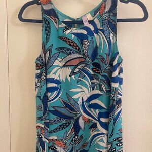 Vintage Y2K Teal Sleeveless Blouse